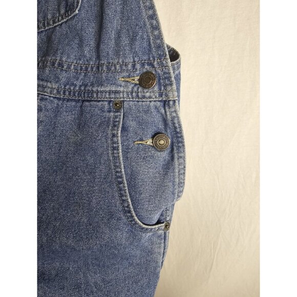 Levi's Vintage '97 Women's Size Medium Carpenter Bib Overalls Cotton Denim - Picture 10 of 13